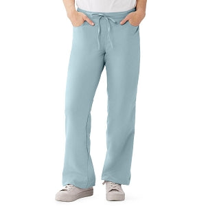 Medline PerforMAX Women's Modern Fit Boot Cut Scrub Pants with 2 Pockets - PerforMAX Women's Modern Fit Boot Cut Scrub Pants with 2 Pockets, Size 4XL Regular Inseam, Misty - 865NNT4XL