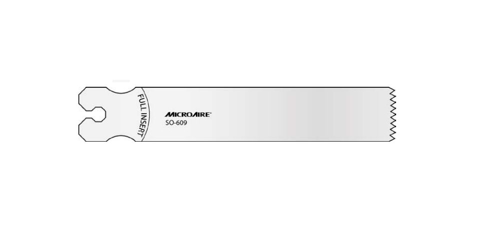 Microaire Surgical Oscillating Blades - BLADE, SAW, OSC, LARGE, 19.1MMX85MMX1MM - SO-609