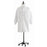 Medline Unisex Knit Cuff Knee Length Lab Coats - Unisex Knee-Length Lab Coat, White, Size L - 87026QHWL