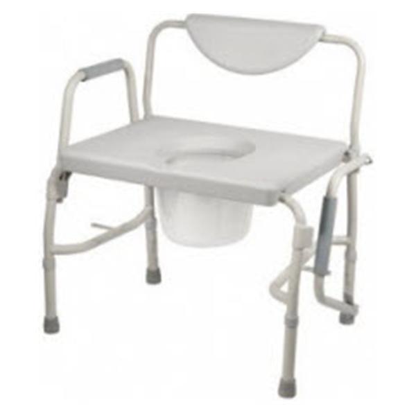 Drive Medical Designs Commode Patient Deluxe 650lb Capacity Ea