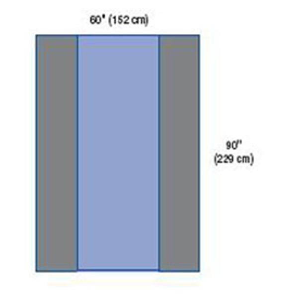 Medline Industries  Cover Surgical Table 60x90" Heavy Duty Sterile 12/Ca