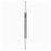 Sklar Instruments Curette Podiatry Excavator 5-1/2" 58-1/3 1.5/2.5mm Tp SS W/ Hl Ea