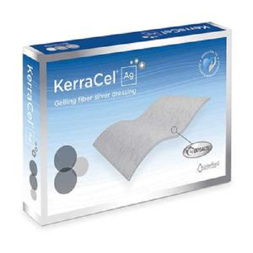 Crawford KerraCel Ag3+ Gelling Fiber Silver Wound Dressing, 2" x 2"