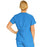 Medline PerforMAX Women's Mock Wrap Tunic Scrub Top with 2 Pockets - PerforMAX Women's Mock Wrap 2-Pocket Tunic Scrub Top, Size 4XL, Royal Blue - 881NNT4XL