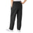 Medline ComfortEase Women's Elastic Waist Scrub Pants with 2 Pockets - ComfortEase Women's Elastic Waist 2-Pocket Scrub Pants, Size 4XL Regular Inseam, Black - 8850DKW4XL