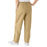 Medline ComfortEase Women's Elastic Waist Scrub Pants with 2 Pockets - ComfortEase Women's Elastic Waist 2-Pocket Scrub Pants, Size 4XL Regular Inseam, Khaki - 8850JKK4XL