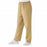 Medline ComfortEase Women's Elastic Waist Scrub Pants with 2 Pockets - ComfortEase Women's Elastic Waist 2-Pocket Scrub Pants, Size 5XL Regular Inseam, Khaki - 8850JKK5XL