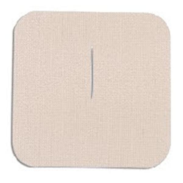 Uni-Patch/kendall LTP Tape Patch Low Tac 3x3" f/ Crbn Elctrds/Cndctv Gl Tan 100/Pk