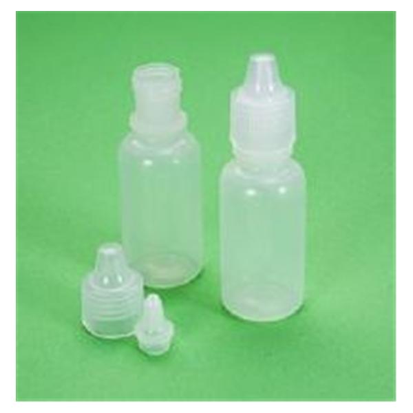 Health Care Logistics Bottle Dropper Plastic 15mL Transparent 12/Pk