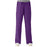 Medline ComfortEase Women's Modern Fit Cargo Scrub Pants with 4 Pockets - ComfortEase Women's Modern Fit Cargo Scrub Pants with 4 Pockets, Size L Petite Inseam, Rich Purple - 8865JPPLP