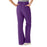 Medline ComfortEase Women's Modern Fit Cargo Scrub Pants with 4 Pockets - ComfortEase Women's Modern Fit Cargo Scrub Pants with 4 Pockets, Size L Petite Inseam, Rich Purple - 8865JPPLP