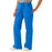 Medline ComfortEase Women's Modern Fit Cargo Scrub Pants with 4 Pockets - ComfortEase Women's Modern Fit Cargo Scrub Pants with 4 Pockets, Size L Petite Inseam, Royal Blue - 8865JRLLP