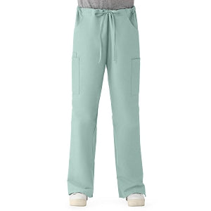 ComfortEase Women's Elastic Waist 2-Pocket Scrub Pants, Size 3XL