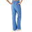 Medline ComfortEase Women's Modern Fit Cargo Scrub Pants with 4 Pockets - ComfortEase Women's Modern Fit Cargo Scrub Pants with 4 Pockets, Size L Petite Inseam, Ceil Blue - 8865JTHLP