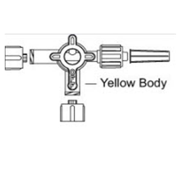 Smiths Medical ASD Stopcock 3-Way Ultra Swivel Male Luer Lock Ea, 50 EA/CA (MX2311L)