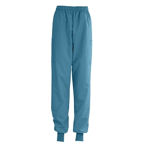 Medline AngelStat Ladies Cuff Cargo Pants - DBD-PANT, SCRUB, CARGO, KNIT-CUFF, PEACOCK, 3 - 896NBTXXXL