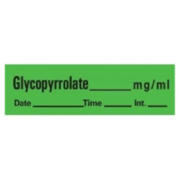 TimeMed a Div of PDC Labels Glycopyrrolate RL RL