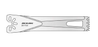 Microaire Surgical Oscillating Blades - BLADE, SAW, OSC, LARGE, 19.5MMX95MMX1.27MM - ZO-7123