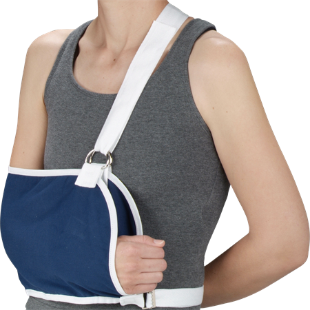 Canvas Shoulder Immobilizer with Waist Straps