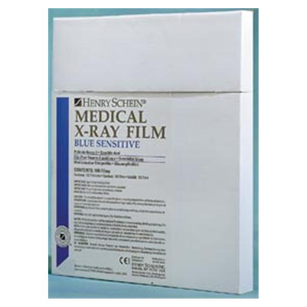 Henry Schein  Film X-Ray 8x10" 100/Bx, 5 BX/CA (9004282)