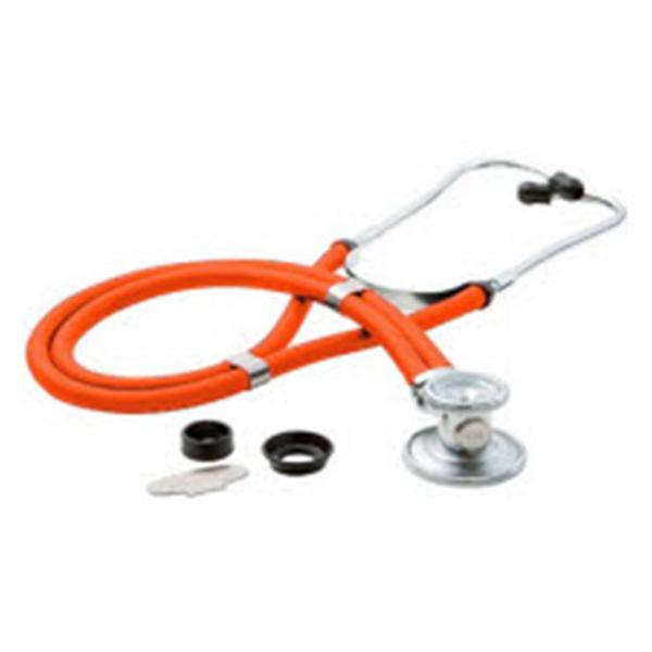 Henry Schein  Stethoscope Sprague Rappaport Adscope Orange 22" 2-Head Ea, 20 EA/CA (641NOHS)