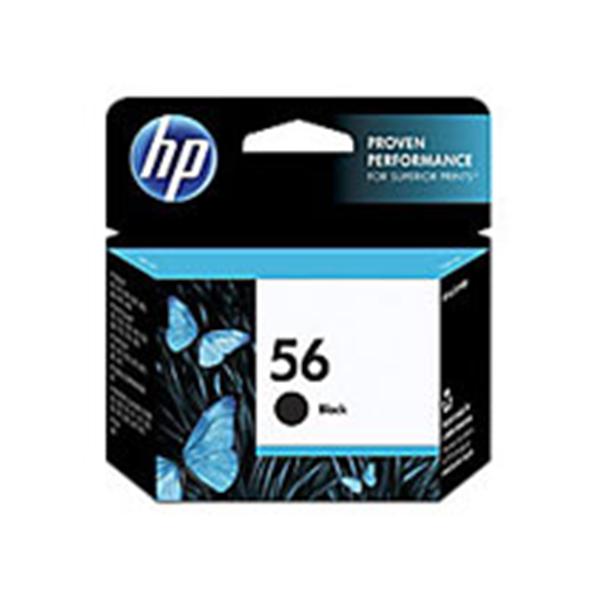 Hewlett Packard Equipment HP 56 Black Original Ink Cartridge (C6656AN) 1/PK