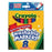 Binney and Smith Crayola Washable Color Markers Broad Tip Asst Classic 8/Box 8/St