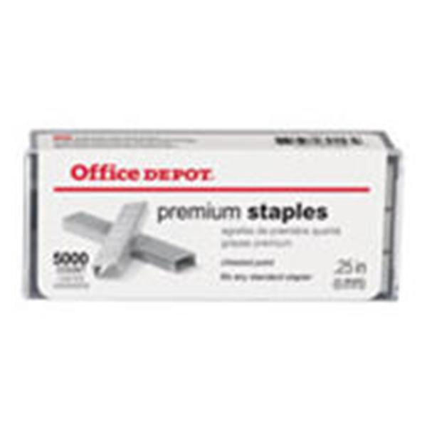 Office Depot Business Services Staples 1/4 in Premium Full Strip 5000/Bx