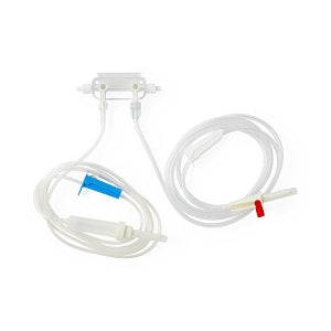 Namic Closed Fluid Systems - Two Valve All Female Manifold, 72" IV Tubing with Filtered Drip Chamber, 72" IV Tubing with Vented Spike Head - H965905000601