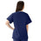 Medline Comfortease Unisex Two Pocket Reversible Scrub Top - TOP, SCRUB, REV, 2PKT, MIDNGT, LNG, MCC, 3XL - 910JNT3XLL-CM