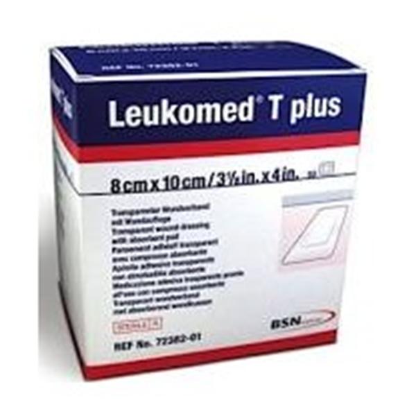 BSN Medical Drsng Leukomed T Plus Flm 3-1/10x4 Strl Adhs Trans Hi Abs 50/Bx