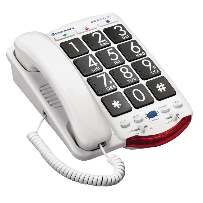 Patterson Medical Jumbo Size Braille Phone