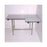 Patterson Medical Folding Shower Transfer Bench