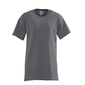 Gildan Activewear Short Sleeve T-Shirts - Unisex 100% Cotton Short Sleeve T-Shirt, Charcoal, Size L - 925CHRL