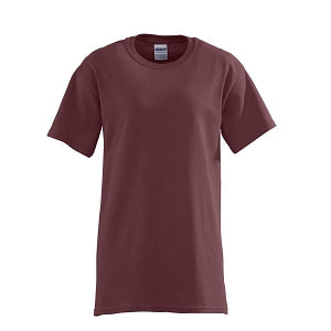 Gildan Activewear Short Sleeve T-Shirts - Unisex 100% Cotton Short Sleeve T-Shirt, Maroon, Size L - 925MARL