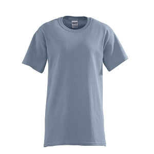 Gildan Activewear Short Sleeve T-Shirts - Unisex 100% Cotton Short Sleeve T-Shirt, Stone Blue, Size 3XL - 925SBLXXXL