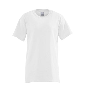 Gildan Activewear Short Sleeve T-Shirts - Unisex 100% Cotton Short Sleeve T-Shirt, White, Size 4XL - 925WHI4XL