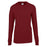 Gildan Activewear Long Sleeve T-Shirts - Unisex Long-Sleeve T-Shirt, 100% Cotton, Cardinal Red, Size L - 926CARL