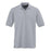 Ultraclub Men's Whisper Pique Polo - Men's Whisper Pique Polo Shirt, 60% Cotton/40% Polyester, Gray, Size 4XL - 8540GRY4XL