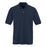 Ultraclub Men's Whisper Pique Polo - Men's Whisper Pique Polo Shirt, 60% Cotton/40% Polyester, Navy, Size 4XL - 8540NVY4XL