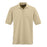 Ultraclub Men's Whisper Pique Polo - Men's Whisper Pique Polo Shirt, 60% Cotton/40% Polyester, Tan, Size L - 8540TANL