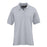 Ultraclub Ladies Whisper Pique Polo - Women's Whisper Pique Polo Shirt, 60% Cotton/40% Polyester, Gray, Size L - 8541GRYL