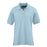 Women's Whisper Pique Polo Shirt, 60% Cotton/40% Polyester, Light Blue, Size XS