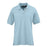 Ultraclub Ladies Whisper Pique Polo - Women's Whisper Pique Polo Shirt, 60% Cotton/40% Polyester, Light Blue, Size M - 8541LBLM