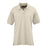 Ultraclub Ladies Whisper Pique Polo - Women's Whisper Pique Polo Shirt, 60% Cotton/40% Polyester, Stone, Size L - 8541STNL