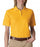 Ultraclub Ladies Whisper Pique Polo - Women's Whisper Pique Polo Shirt, 60% Cotton/40% Polyester, Yellow, Size S - 8541YLWS