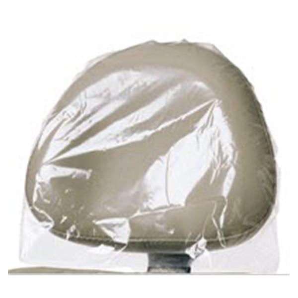 Pinnacle/TotalCare Cover Headrest 11 in x 9.5 in Clear Plastic 250/Bx, 12 BX/CA (3511)