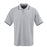 Ultraclub Men's Rib Collar Polo Shirts - Men's Polo Shirt with Rib Collar and Contrast Trim, 60% Cotton/40% Polyester, Gray, Size 4XL - 8545GRY4XL