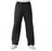 Medline ComfortEase Unisex Elastic Waist Cargo Scrub Pants with 3 Pockets - ComfortEase Unisex Elastic Waist Cargo Scrub Pants with 3 Pockets, Size L Tall Inseam, Black - 9351DKWLL