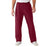 Medline ComfortEase Unisex Elastic Waist Cargo Scrub Pants with 3 Pockets - ComfortEase Unisex Elastic Waist Cargo Scrub Pants with 3 Pockets, Size 2XL Tall Inseam, Wine - 9351JWNXXLL